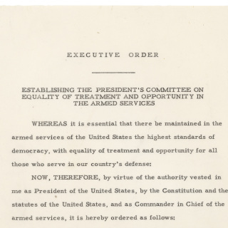 Executive Order 9981